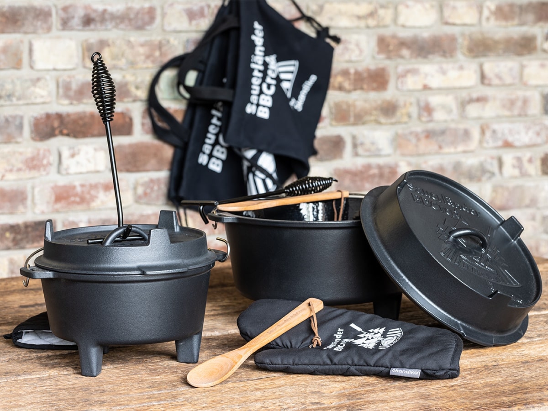 Preview: BBCrew Dutch Oven 10,25L Sondereditions-Set